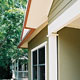 Arts & Crafts Custom Home - Front Porch Interior
