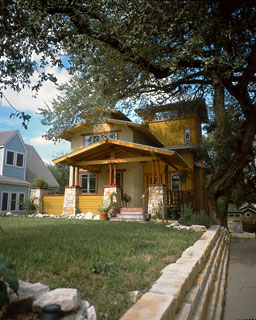 Arts & Crafts Custom Home Exterior
